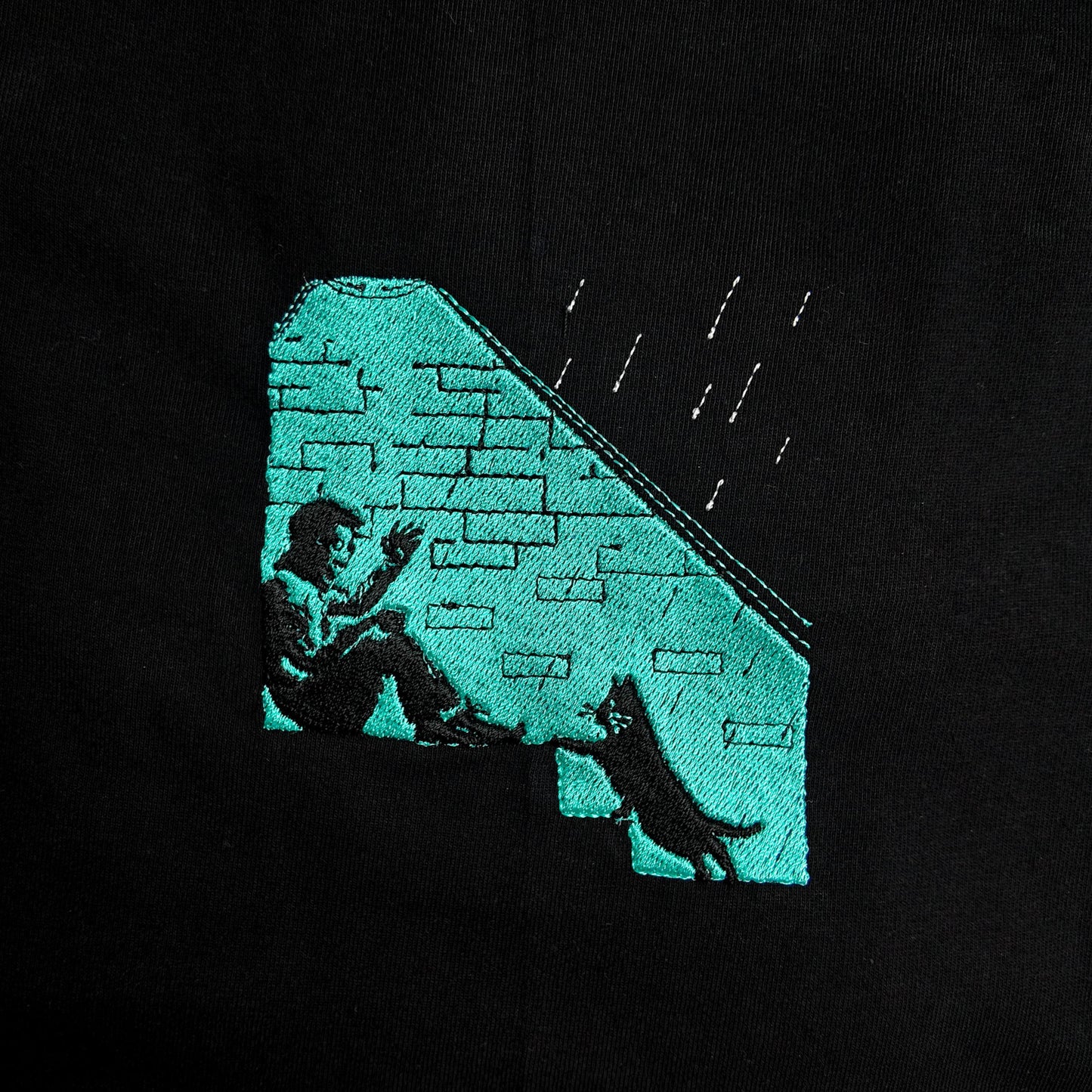 Boy and Cat